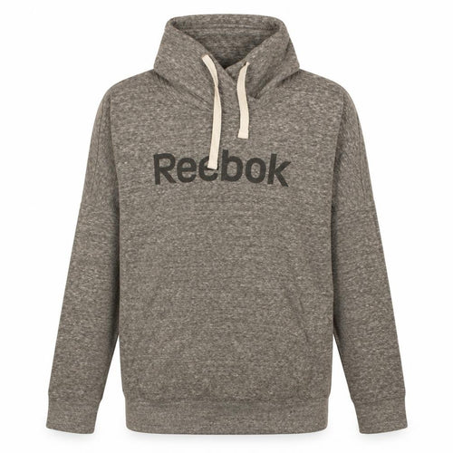 Reebok Men's Grey XS Pullover Hoodie High Neck Sportswear