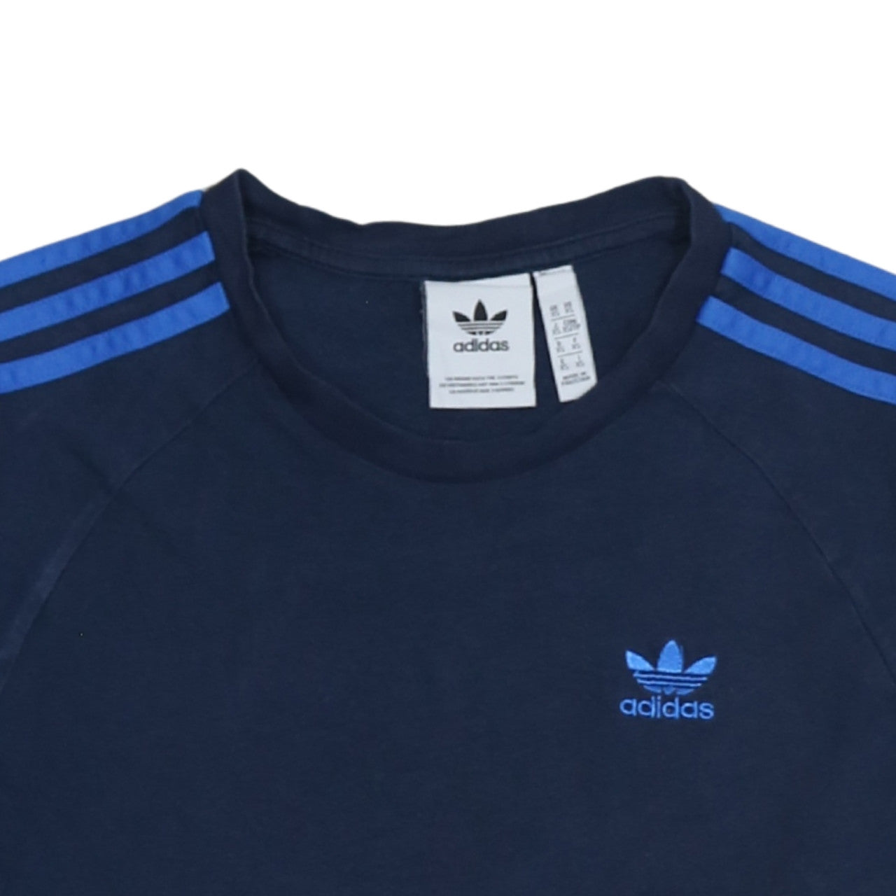 adidas Men Blue XS Crew Neck Short Sleeve Sports T-Shirt