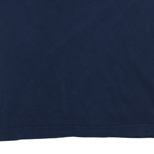adidas Men Blue XS Crew Neck Short Sleeve Sports T-Shirt