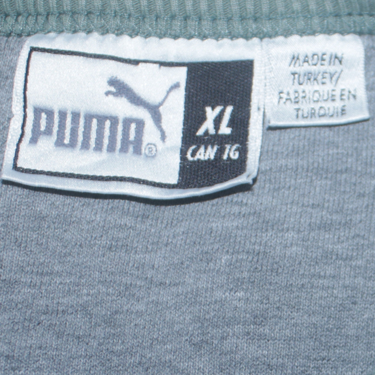 Puma Men's Green XL Crew Neck Pullover Sweatshirt