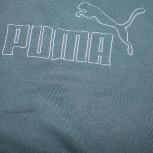 Puma Men's Green XL Crew Neck Pullover Sweatshirt