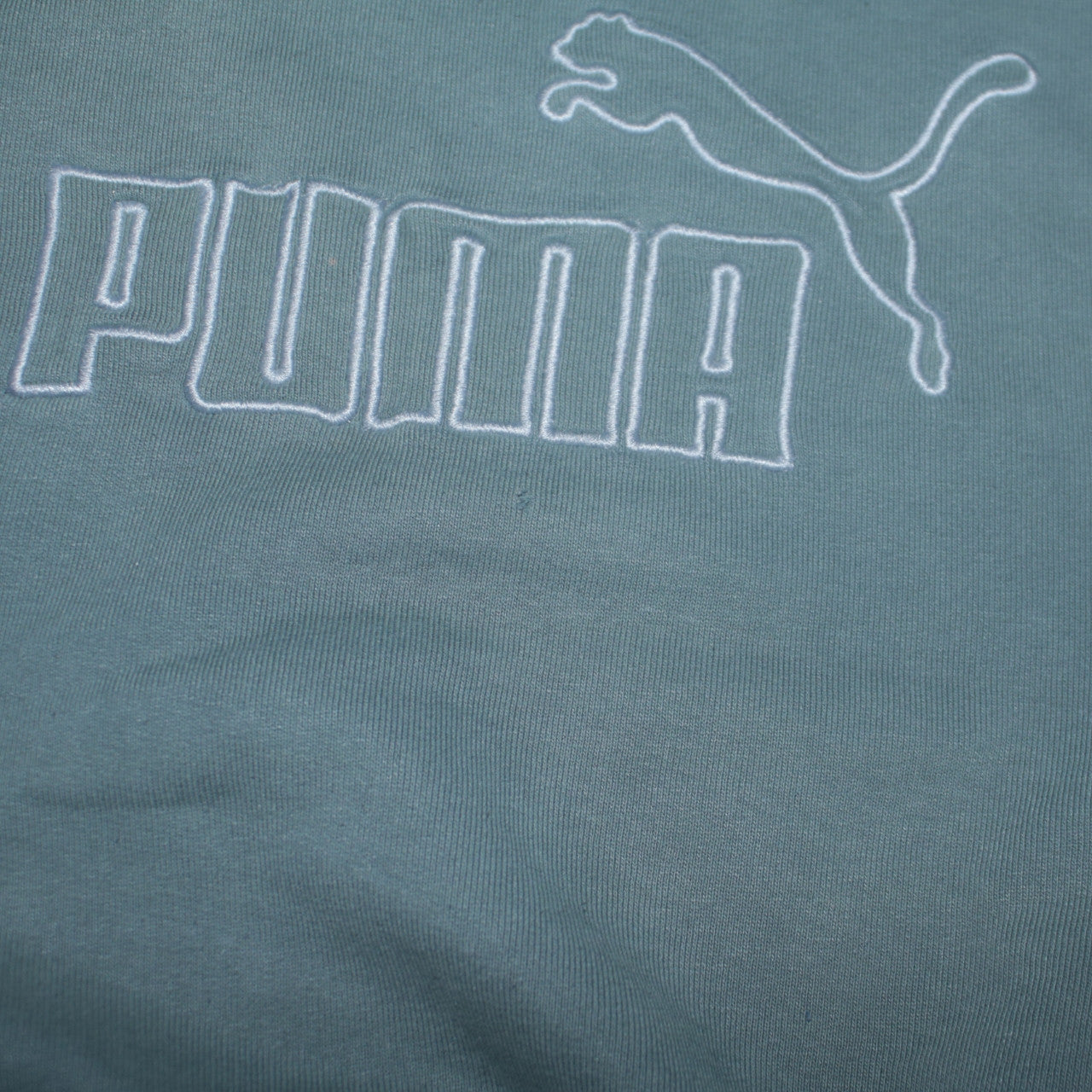 Puma Men's Green XL Crew Neck Pullover Sweatshirt