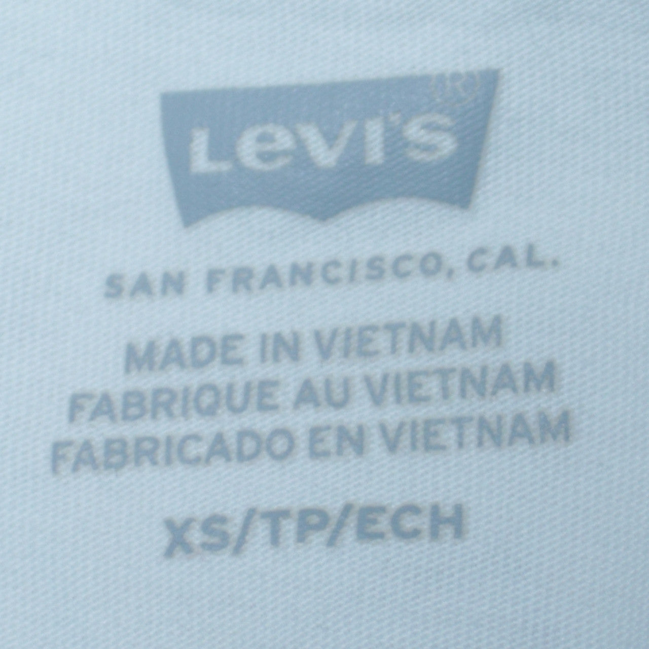 Levi's Men's White XS Crew Neck Logo Graphic Cotton T-Shirt