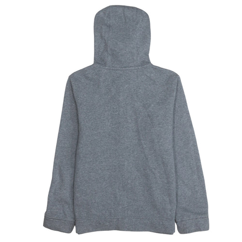 Nike Boys Grey Full Zip Hoodie Size 10-11Y Fleece Sportswear