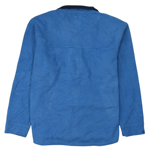 GAP Men’s Blue Fleece Full Zip Casual Jacket Size L