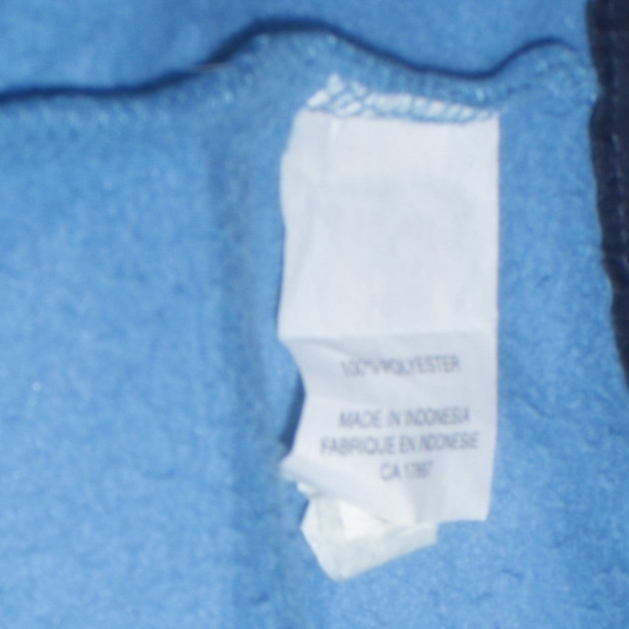 GAP Men’s Blue Fleece Full Zip Casual Jacket Size L
