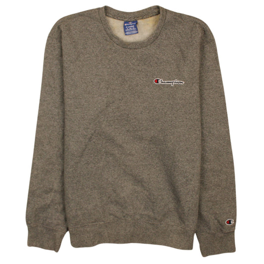 Champion Men's Grey XL Pullover Crew Neck Sweatshirt