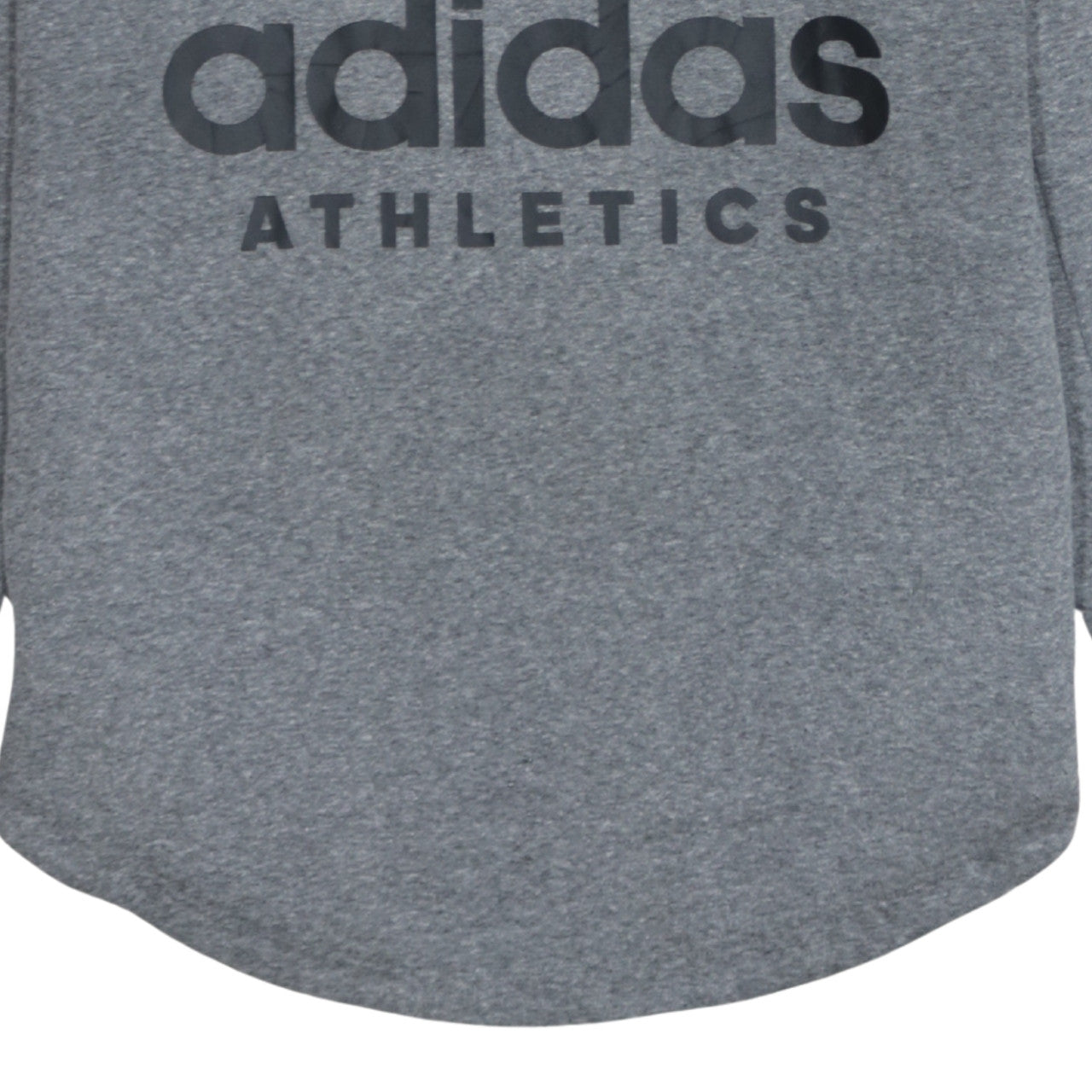 Adidas Womens Grey XL Pullover Hoodie Athletics Logo Sweatshirt