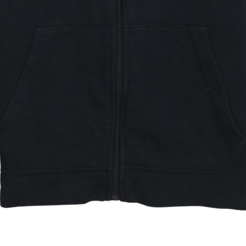 Nike Boys Black Full Zip Fleece Hoodie XL 158-170cm
