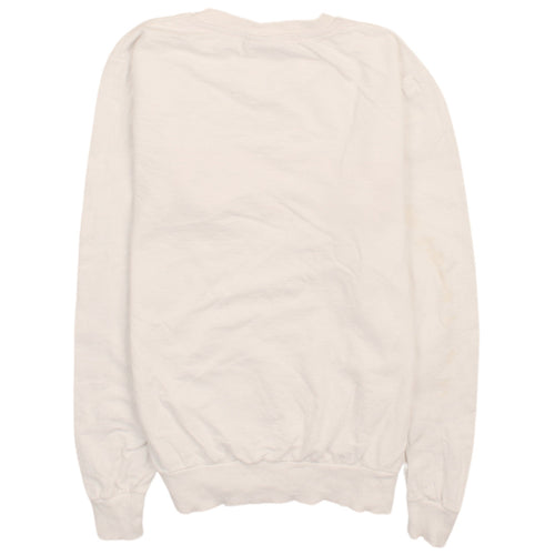 Levi's Men's White Logo Pullover Sweatshirt Size S