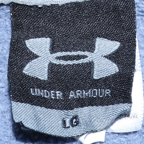 Under Armour Men's Grey Pullover Hoodie L Virginia Wesleyan Logo