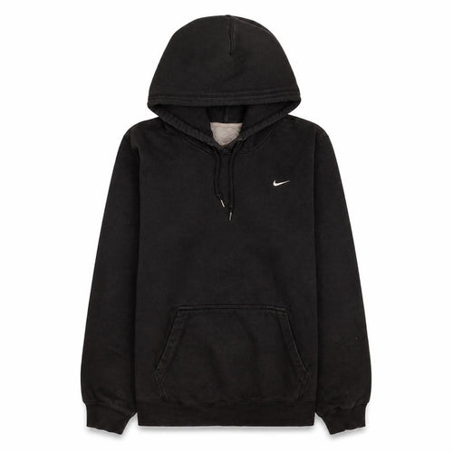 Nike Men's Black Pullover Hoodie L Fleece Sportswear Sweatshirt