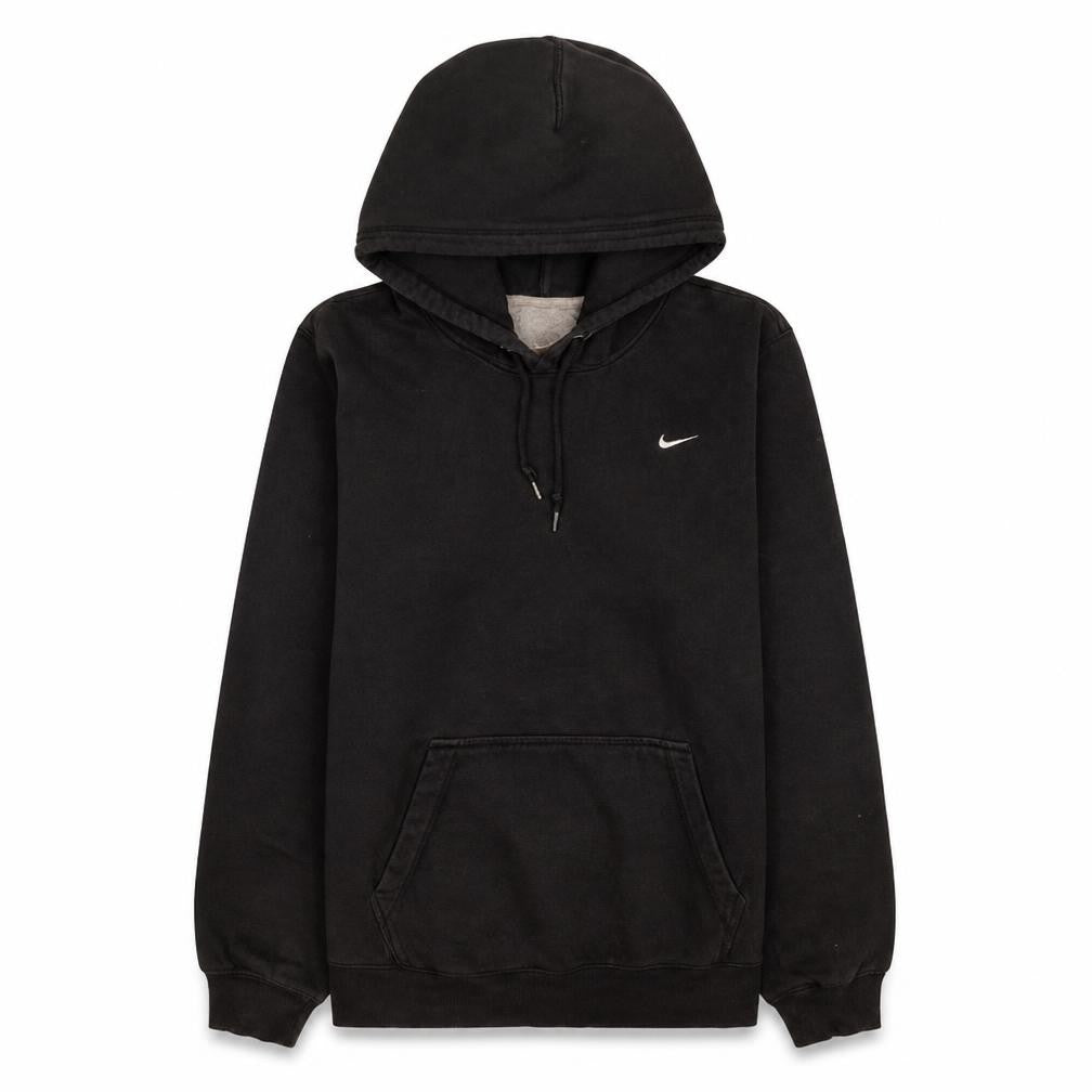 Nike Men's Black Pullover Hoodie L Fleece Sportswear Sweatshirt