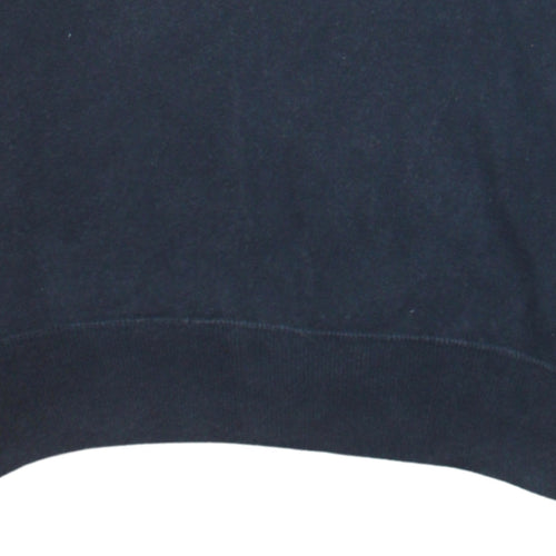 Polo Ralph Lauren Men Blue Cotton Logo Pullover Sweatshirt Size S