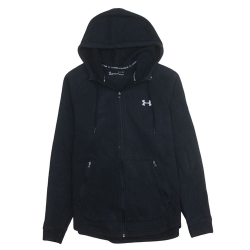 Under Armour Men's Black Small Full Zip Hoodie ColdGear Fleece