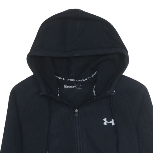 Under Armour Men's Black Small Full Zip Hoodie ColdGear Fleece