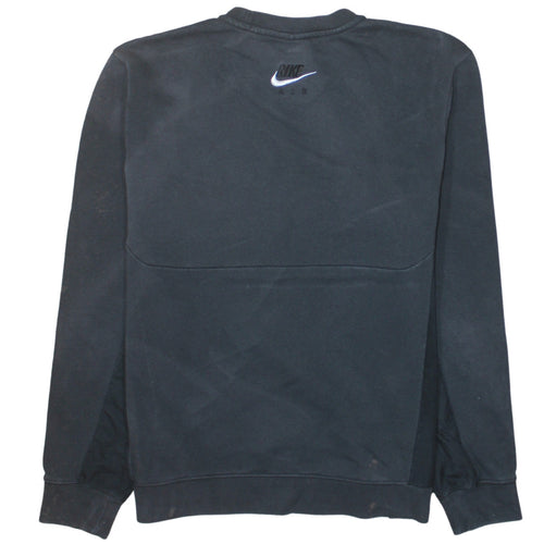 Nike Air Men's Black Crew Neck Pullover Sweatshirt Size M