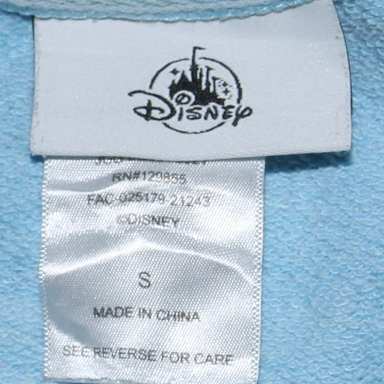 Disney Women’s Blue Stitch Pullover Sweatshirt Size S