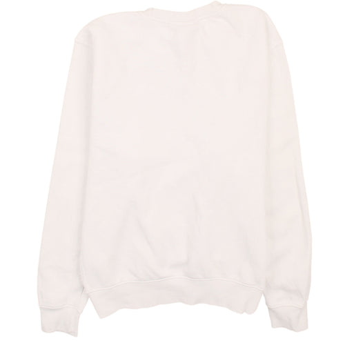 Nike Men’s White Pullover Crew Neck Graphic Sweatshirt Size S