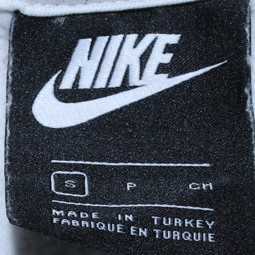 Nike Men’s White Pullover Crew Neck Graphic Sweatshirt Size S