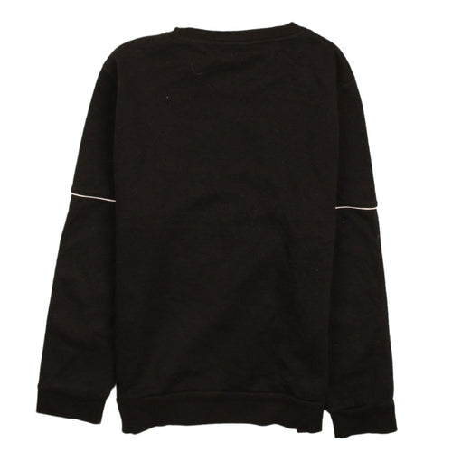 Disney Womens Black Mickey Mouse Pullover Sweatshirt 2XS