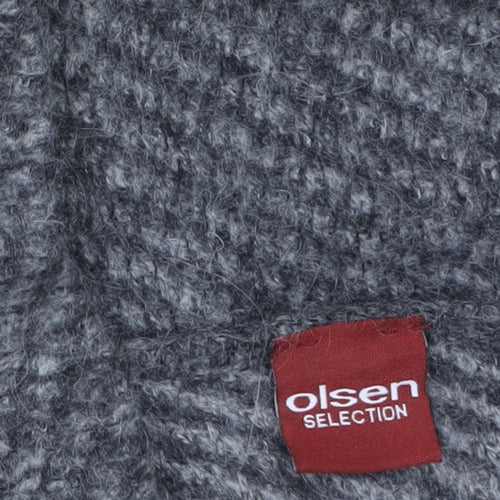 Olsen Women’s Multicoloured Check Knit Cardigan Size 14