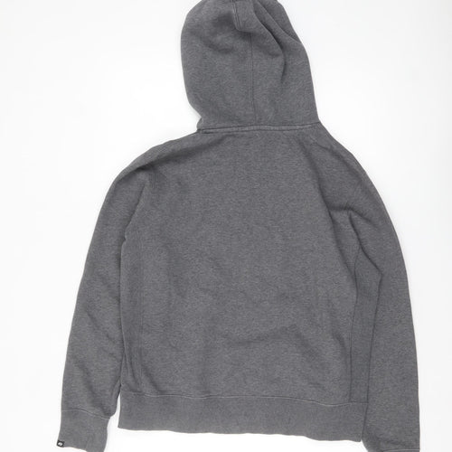 Nike Men's Grey Pullover Hoodie Medium Fleece Sportswear