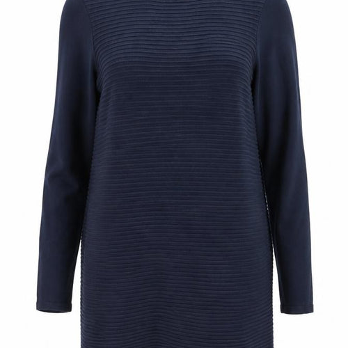 ASOS Women Blue Long Sleeve Cotton Tunic Jumper Size 10
