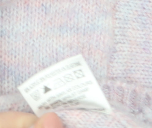 Arista Collection Women’s Multicoloured Cowl Neck Knit Jumper Size 18