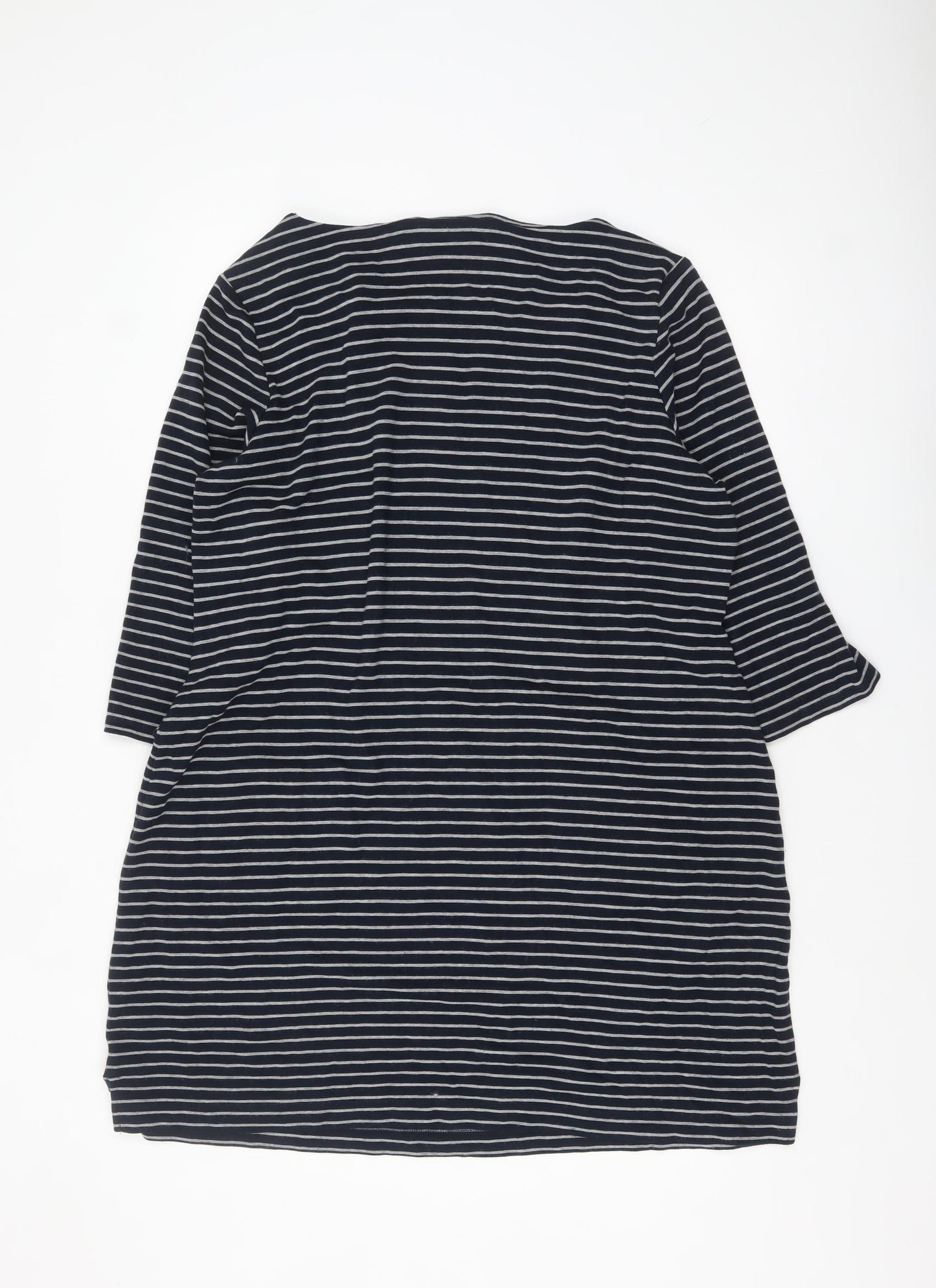 Marks and Spencer Women’s Blue Striped Shift Dress Size 22