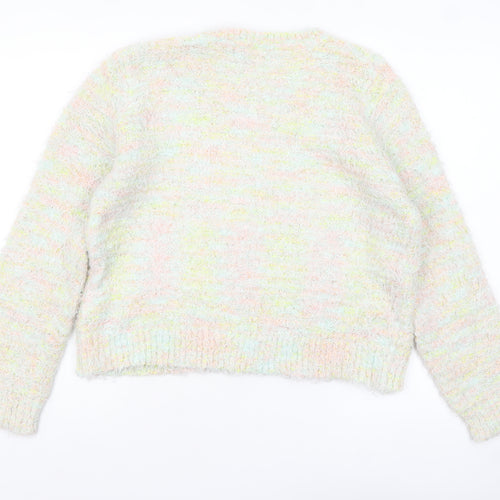 Amara Reya Women’s Multicoloured Knit Jumper Size 16 Long Sleeve