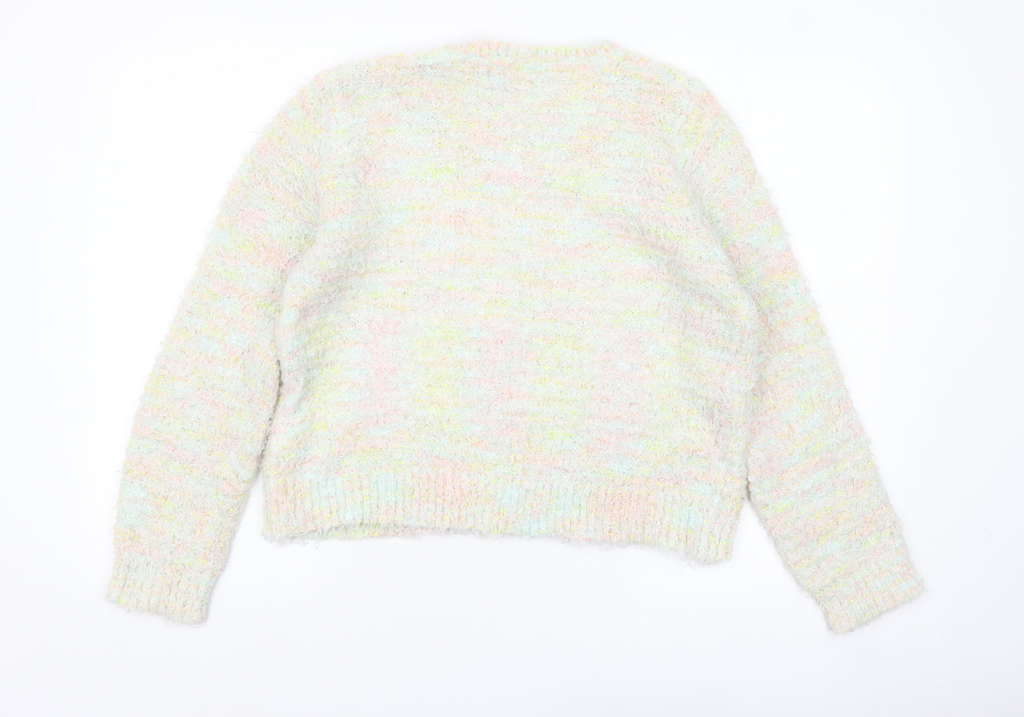 Amara Reya Women’s Multicoloured Knit Jumper Size 16 Long Sleeve