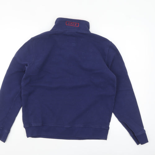 Crew Clothing Women’s Navy 1/4 Zip Pullover Sweatshirt Small