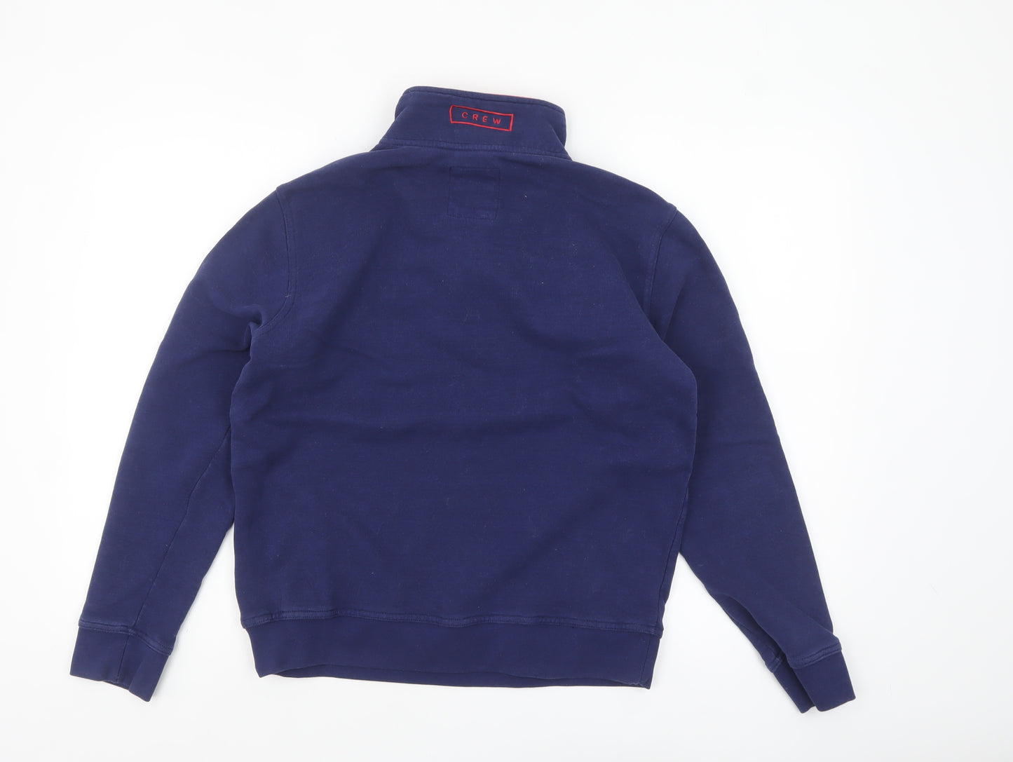 Crew Clothing Women’s Navy 1/4 Zip Pullover Sweatshirt Small