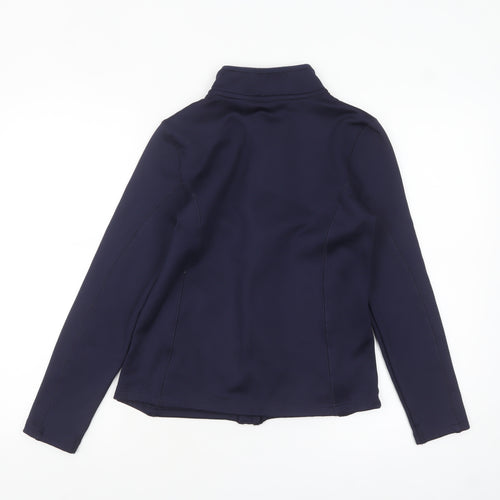Crivit Women’s Blue Softshell Jacket Size 12 Lightweight Zip Style