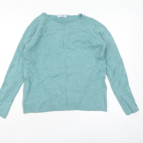 Luisa Ricci Women's Green Knit Pullover Jumper Size S