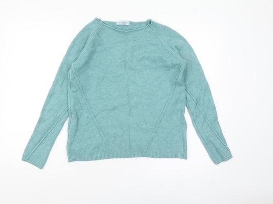 Luisa Ricci Women's Green Knit Pullover Jumper Size S