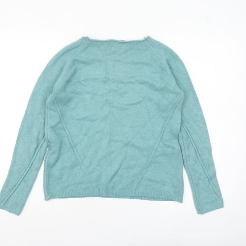 Luisa Ricci Women's Green Knit Pullover Jumper Size S