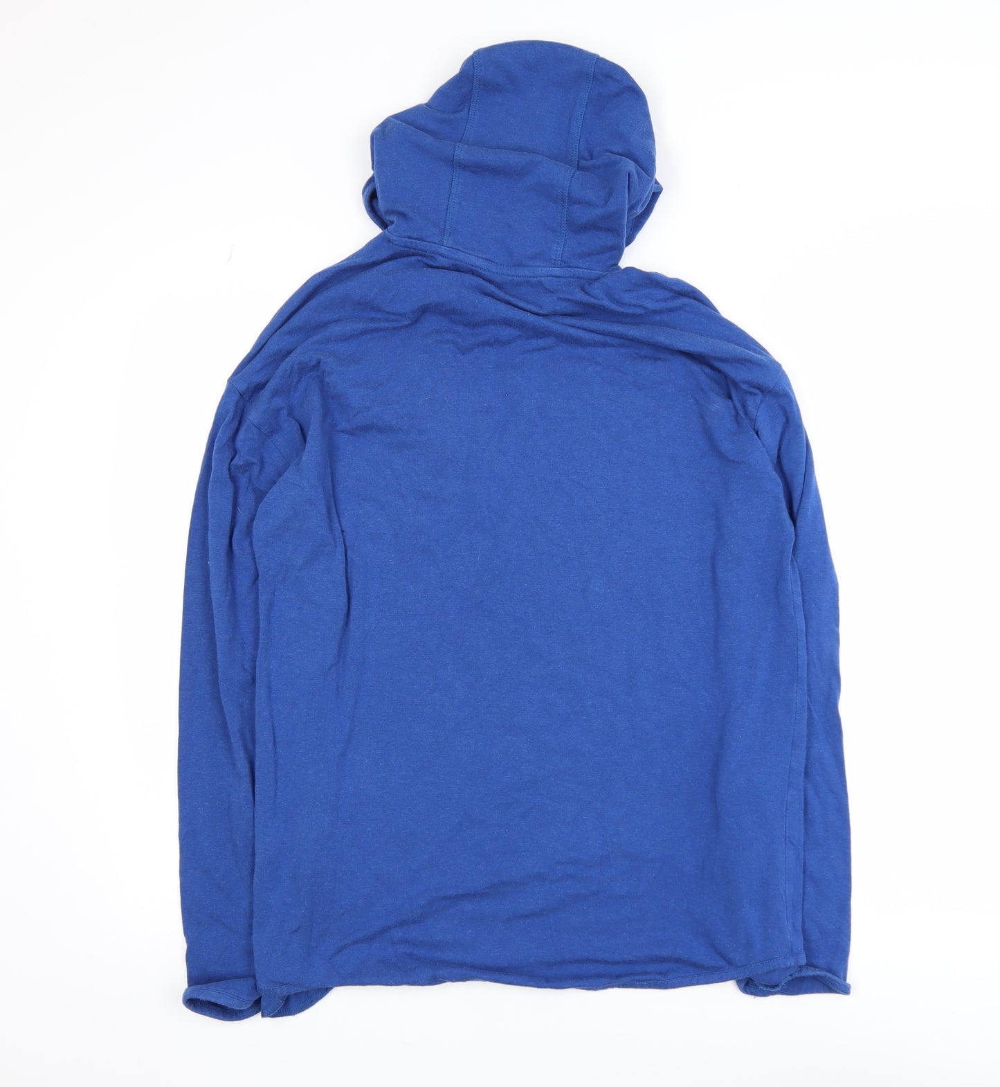 BAM Men's Blue Medium Lightweight Pullover Hoodie 1/4 Zip