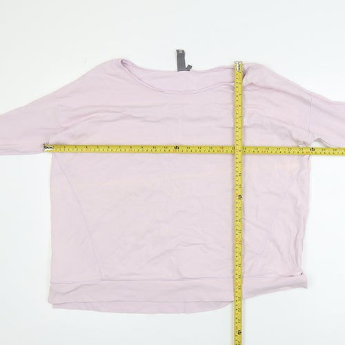 Sweaty Betty Women's Pink Pullover Sweatshirt Size S Cotton Modal