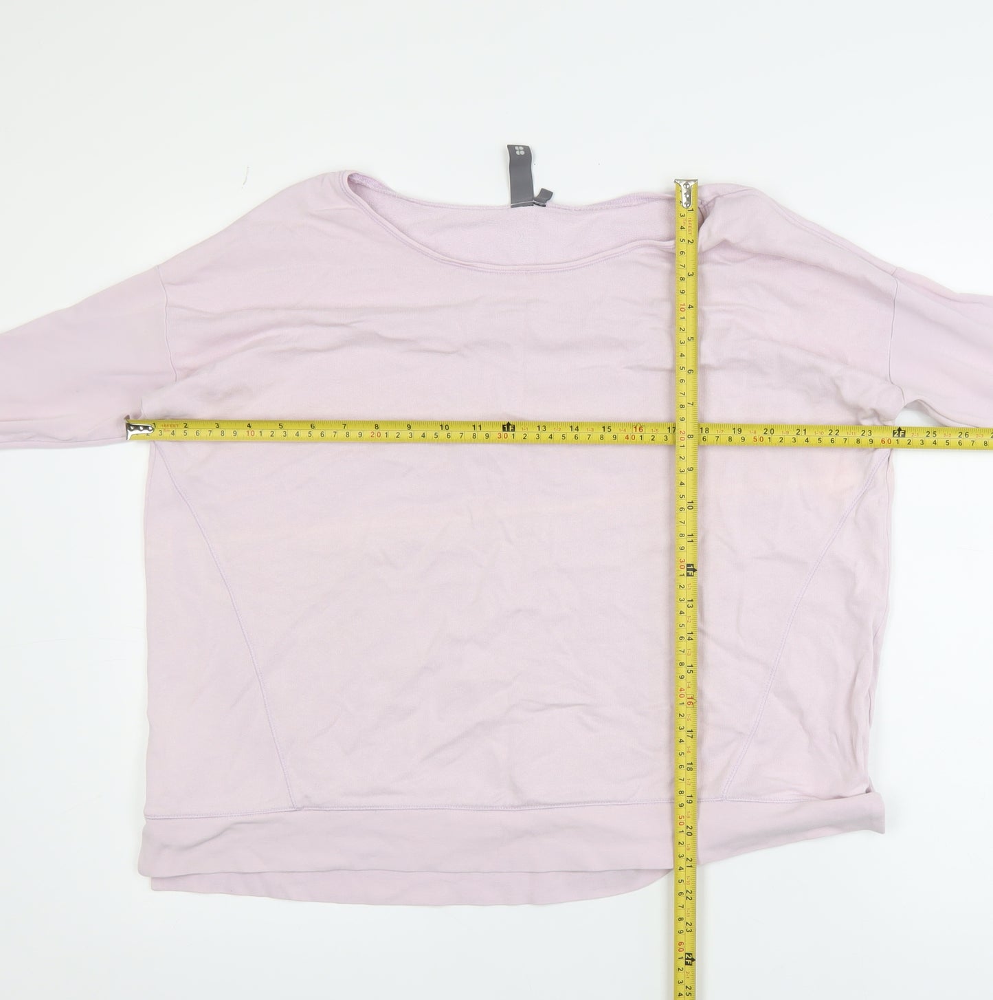 Sweaty Betty Women's Pink Pullover Sweatshirt Size S Cotton Modal