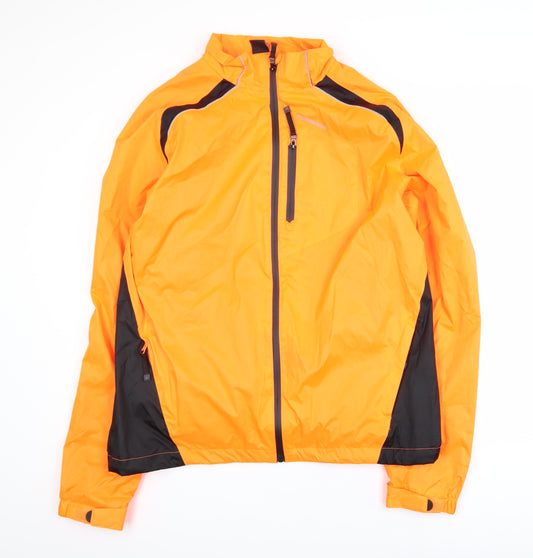 Muddyfox Men's Orange XL Windbreaker Cycling Jacket