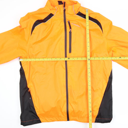 Muddyfox Men's Orange XL Windbreaker Cycling Jacket