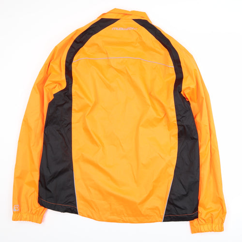 Muddyfox Men's Orange XL Windbreaker Cycling Jacket