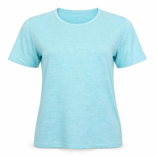 Marks and Spencer Women's Blue Acrylic Knit T-Shirt Size 16