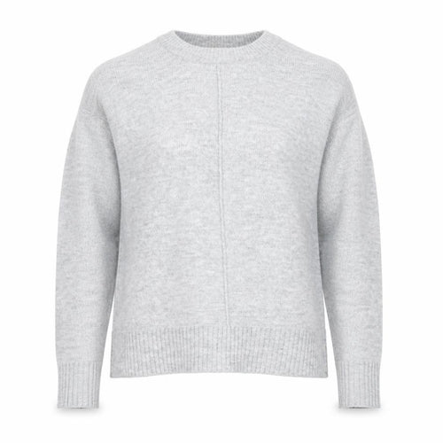 Warehouse Women’s Grey Crew Neck Long Sleeve Knit Jumper Size 14