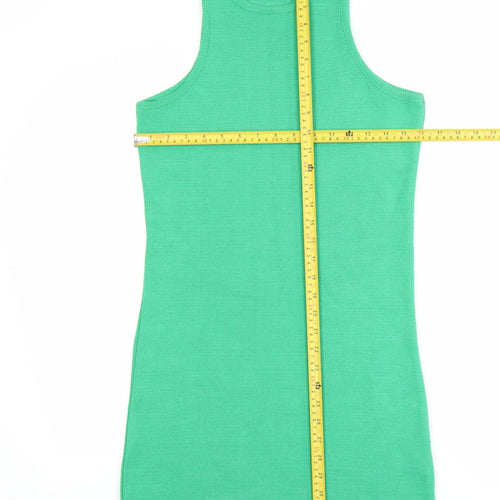 ASOS DESIGN Women’s Green Knit Tank Dress Size 14