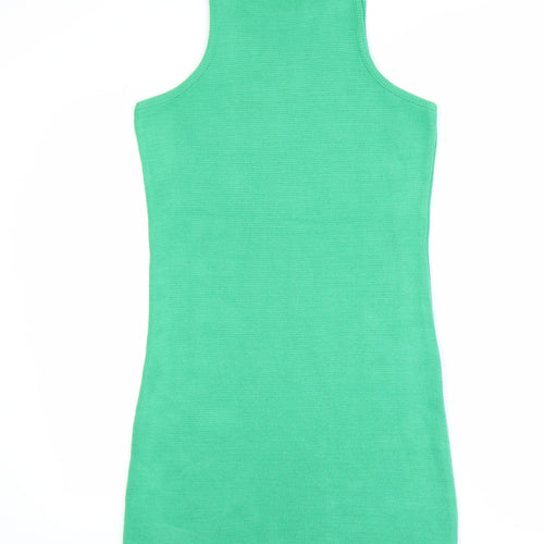 ASOS DESIGN Women’s Green Knit Tank Dress Size 14