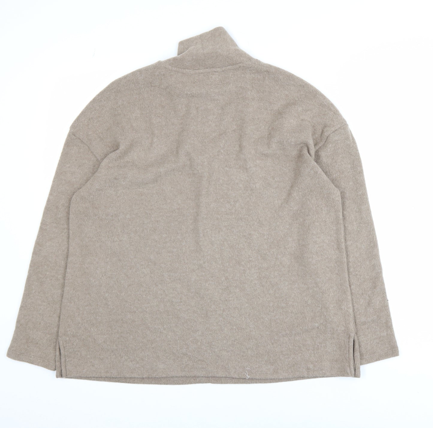 George Women’s Beige Roll Neck Jumper Size S 8-10 Relaxed Fit
