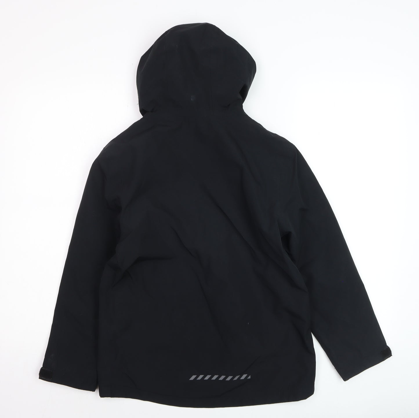 Next Boys Black Waterproof Softshell Hooded Rain Coat 9 Years